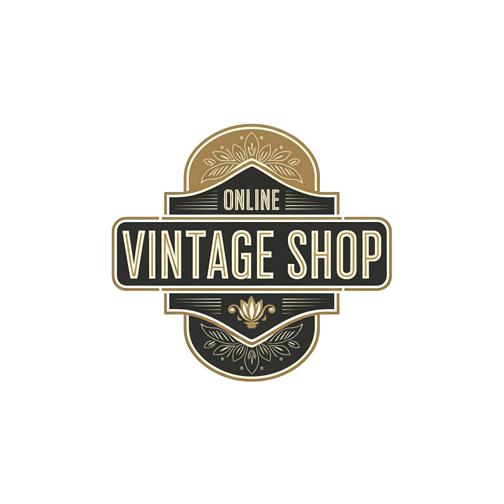 Online Vintage Shop Logo